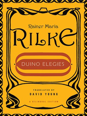 cover image of Duino Elegies (Bilingual Edition)